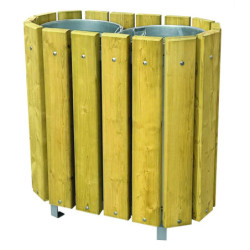 Corbeille de tri extérieure VIRGINIS XL