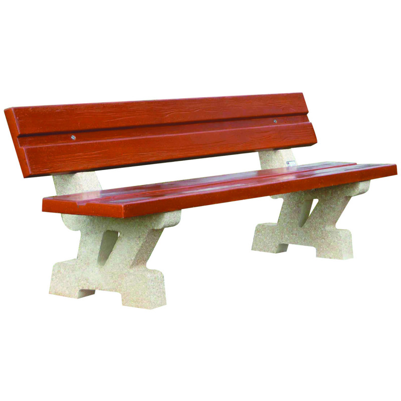 Banc et banquette urbaine béton JED
