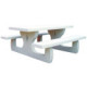 Table-bancs béton pique nique AGENA