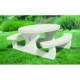 Table-bancs béton pique nique AGENA