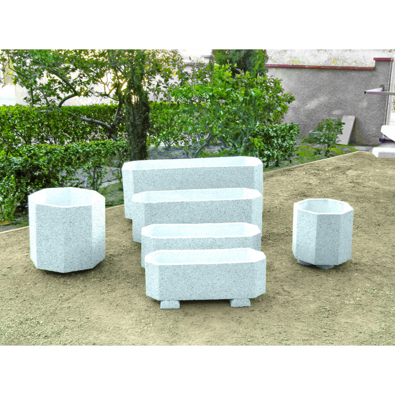 Jardinière béton AVIOR