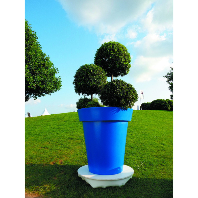 Pot de fleurs couleur LÉTO double peau