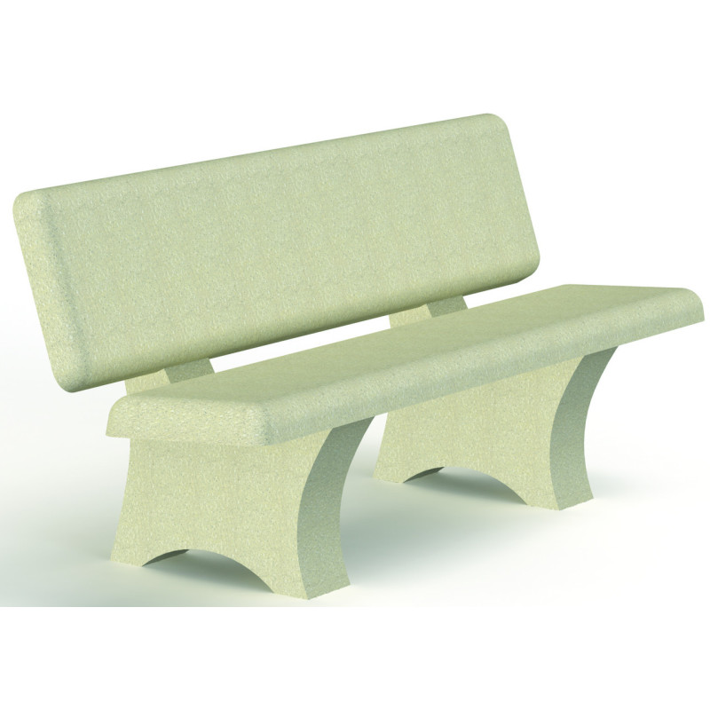 Banc extérieur béton NOD