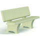 Banc extérieur béton NOD