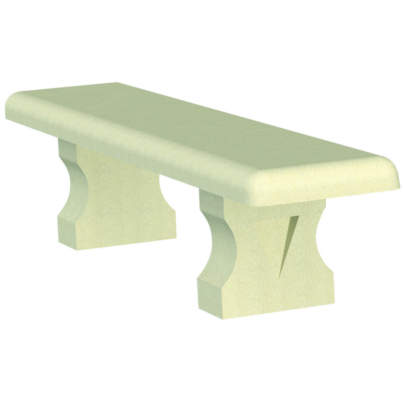 Banquette publique béton HOMAN