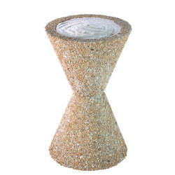 Cendrier béton sablier SADIR