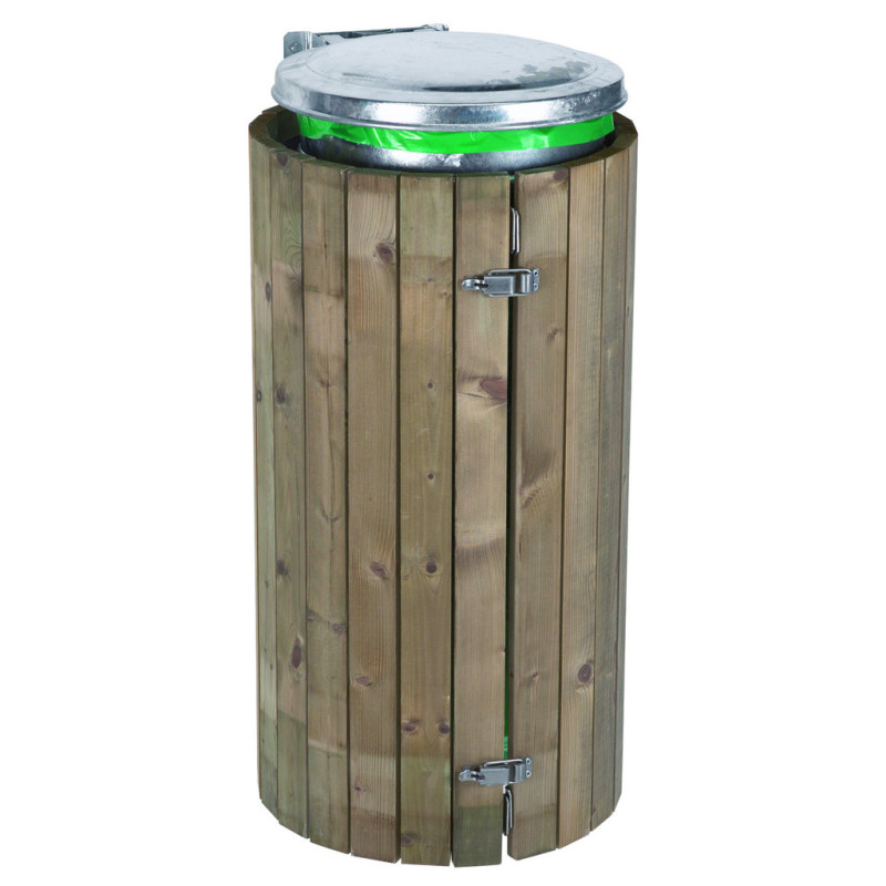 Support sac poubelle bois COLLECBOIS COXA