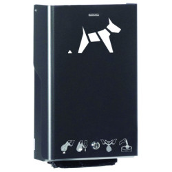 Borne et distributeur sachets hygiène canine