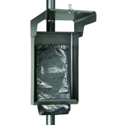 Borne et distributeur sachets hygiène canine