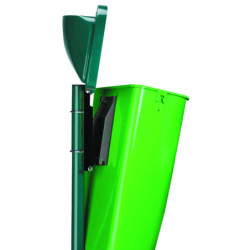 Corbeille urbaine plastique EPSILON