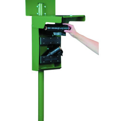 Borne et distri rouleau propreté canine