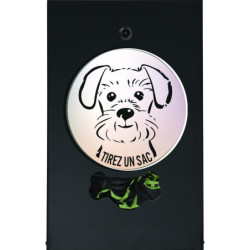 Distributeur et borne sacs canins PITA ALU