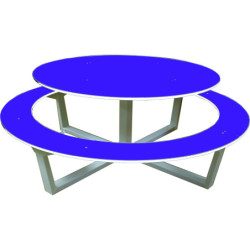 Table pique-nique ronde PHAD