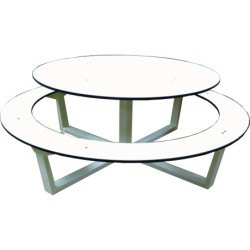 Table pique-nique ronde PHAD