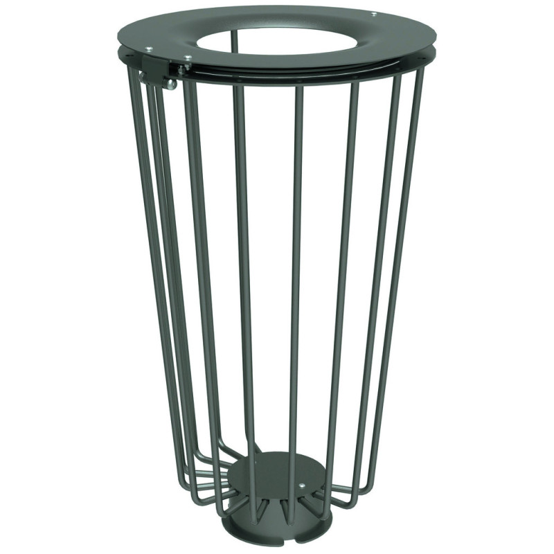 Corbeille Vigipirate LOFOTEN acier