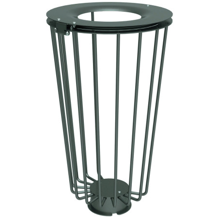 Corbeille Vigipirate LOFOTEN acier