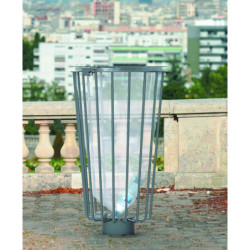 Corbeille Vigipirate LOFOTEN acier