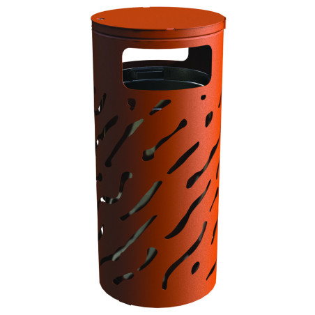 Poubelle de ville métallique THAR