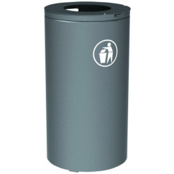 Poubelle urbaine ronde SAHARA