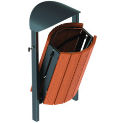 Corbeille de ville basculante COLORADO