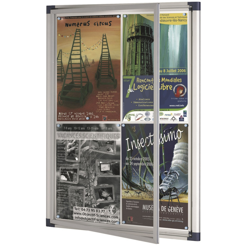 Vitrine d'affichage extérieur NIX