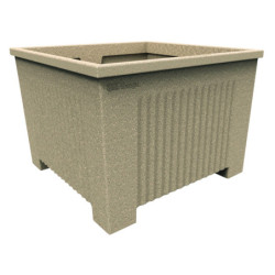 2 jardinières collectivité ONI polyéthylène