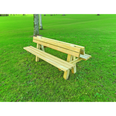 Banc double extérieur KALYX