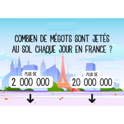 Cendrier de sondage acier DÉCIDO