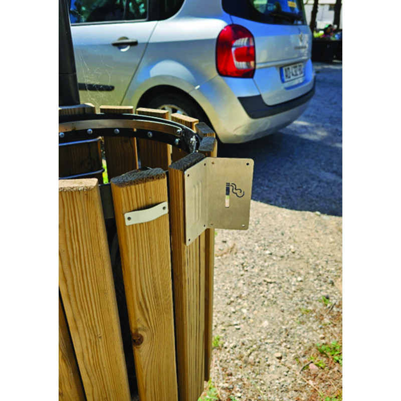 Cendrier inox ÉCRASY