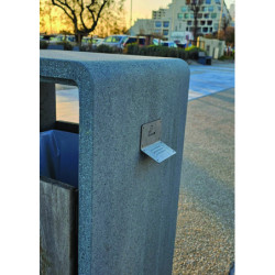 Cendrier inox ÉCRASY