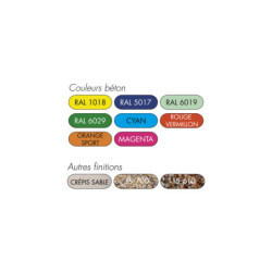 Cendrier extérieur béton PLASMA et ORNON