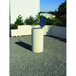 Corbeille béton ronde DUBB