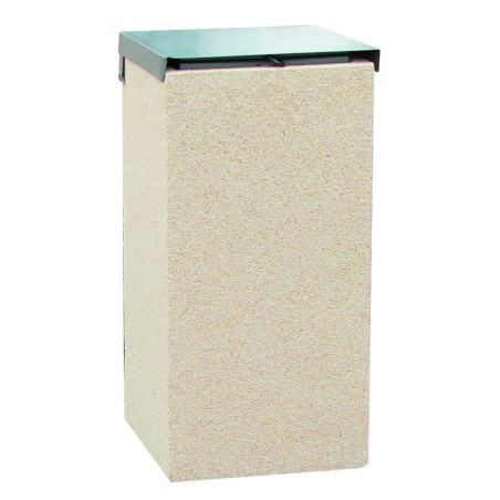 Poubelle extérieure béton PIPPAZ