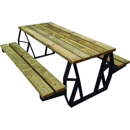 Table pique nique extérieure XARA