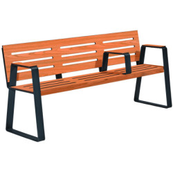 Banc accoudoirs compact COSMYRA