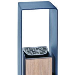 Cendrier collectivité design SPIRALIX