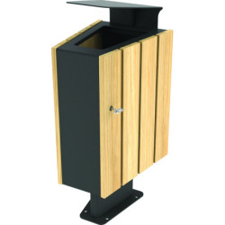 Corbeille publique Augus