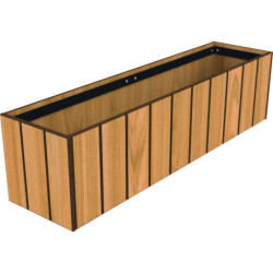 Jardinière collectivité en compact CATHARINA