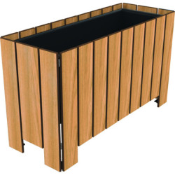 Jardinière collectivité en compact CATHARINA