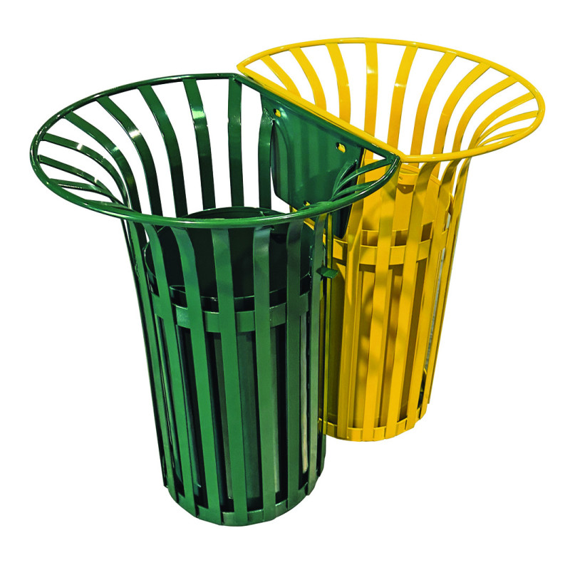 Corbeille tri sélectif JAMES BI-FLUX