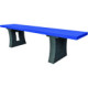 Banc public recyclé BARNARD