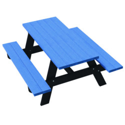 Table pique-nique en plastique recyclé ZUBEN
