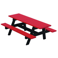 Table pique-nique en plastique recyclé ZUBEN