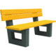 Banc plastique recyclé ESCAPADE enfant