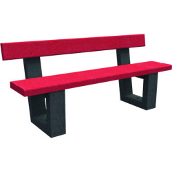 Banc plastique recyclé ESCAPADE enfant