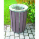 Corbeille urbaine recyclée SYLVESTRE
