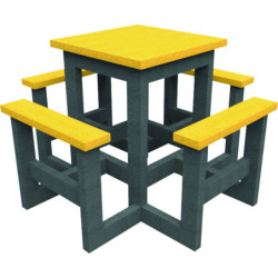 Table pique-nique haute recyclée SNOKKI