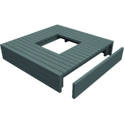 Banquette tour d'arbre ÉMERGENCE