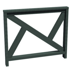 Barrière urbaine recyclée...