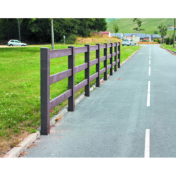 Clôture en plastique...